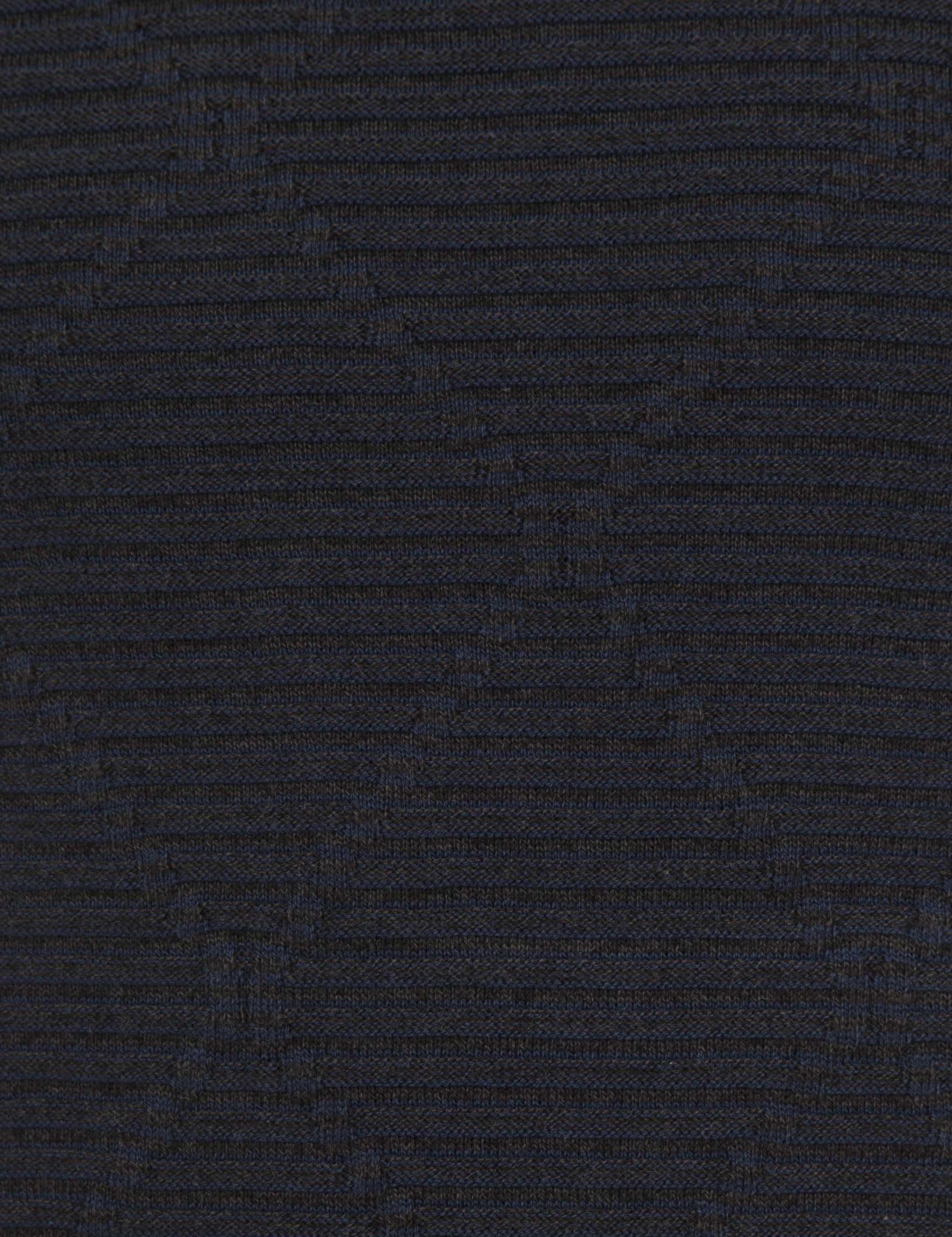 Lacivert Slim Fit Bisiklet Yaka Triko Kazak