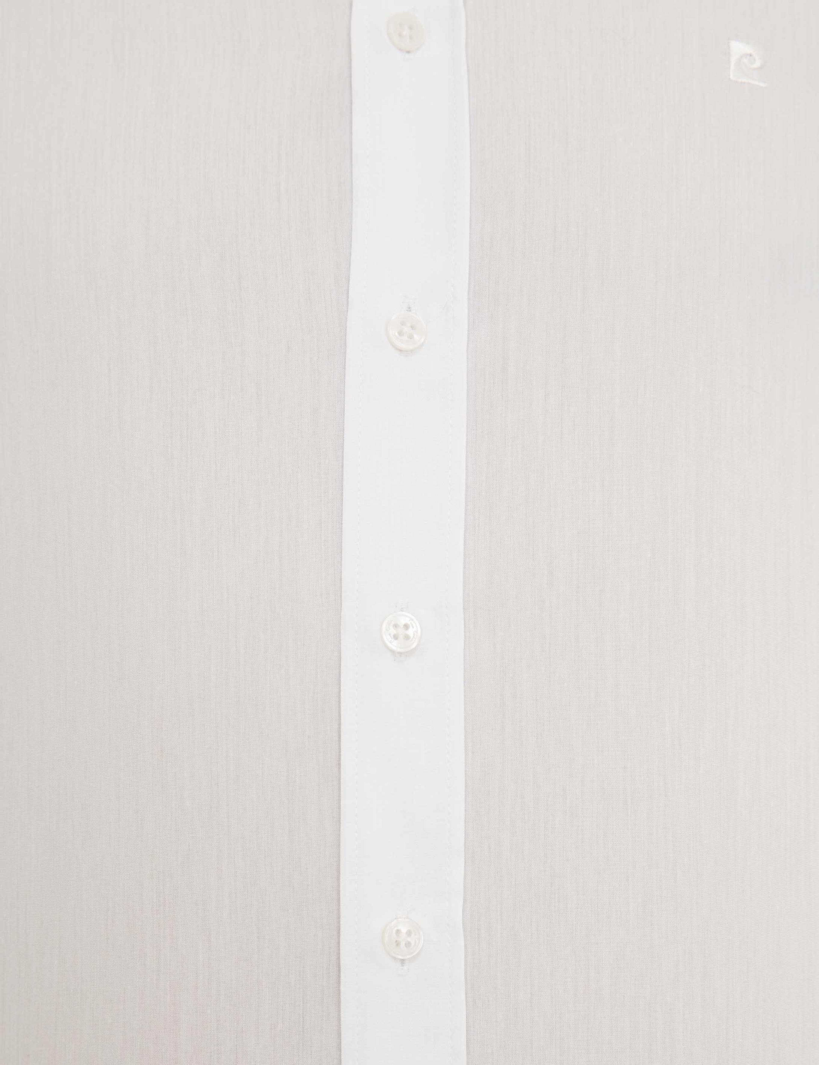 Beyaz Slim Fit Basic Gömlek