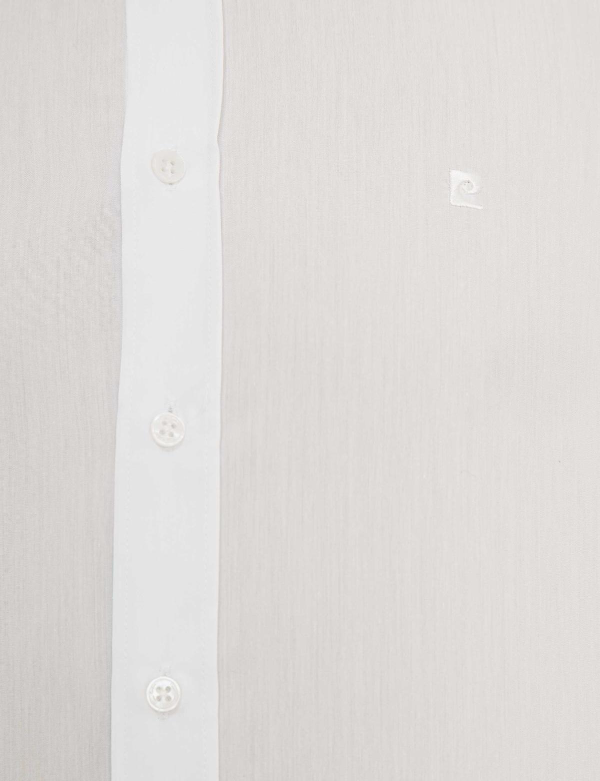 Beyaz Slim Fit Basic Gömlek - 50233527017