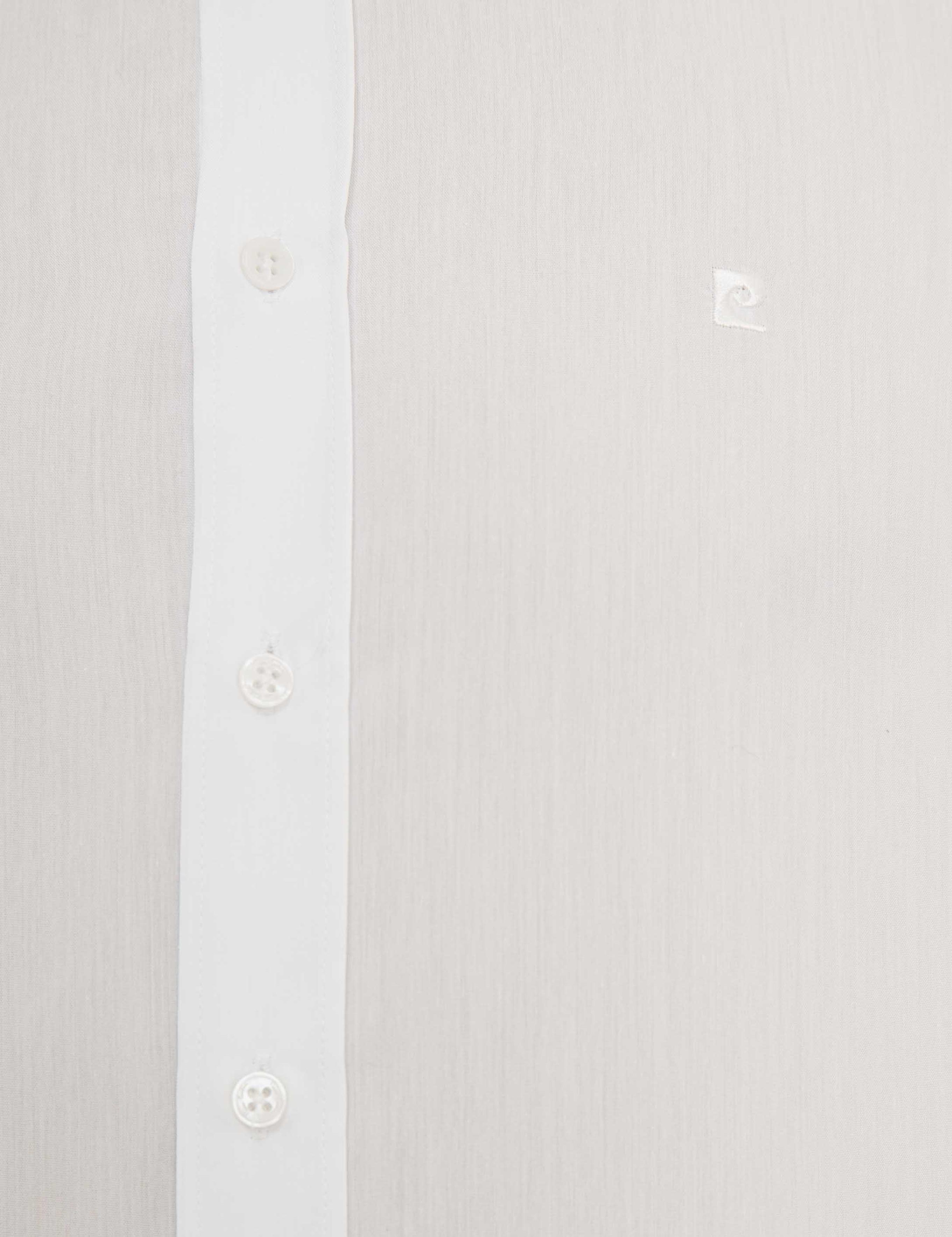 Beyaz Slim Fit Basic Gömlek