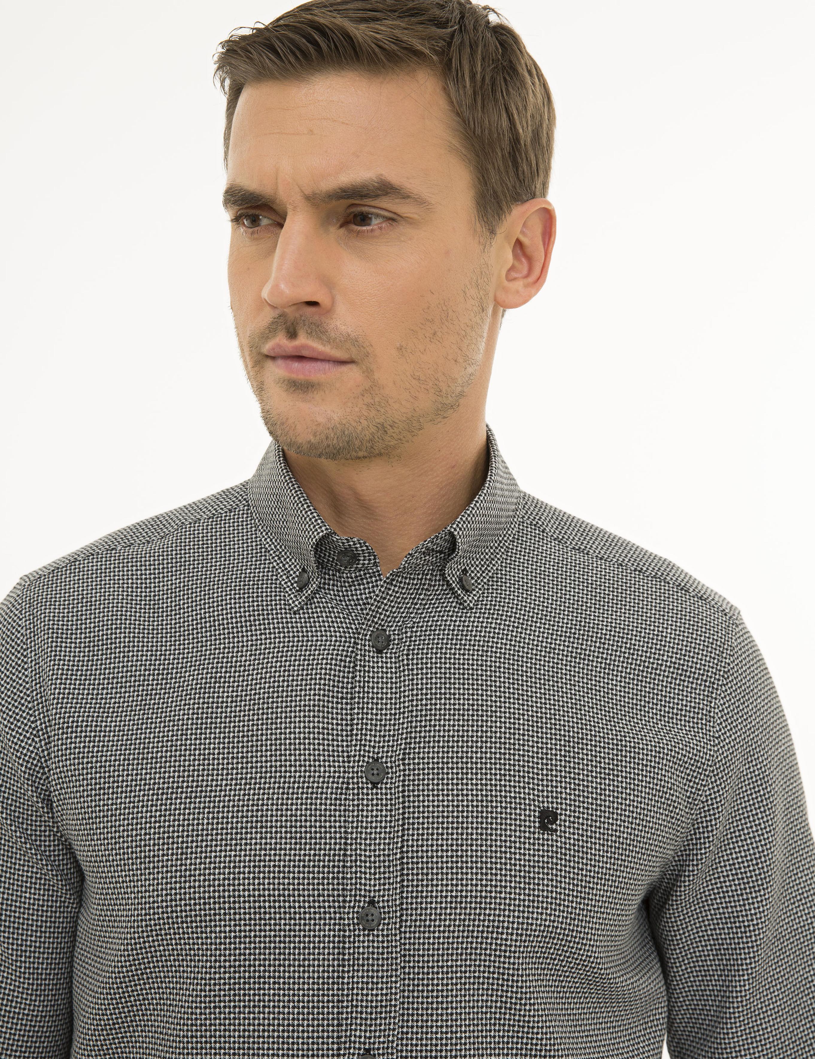 Siyah Slim Fit Gömlek