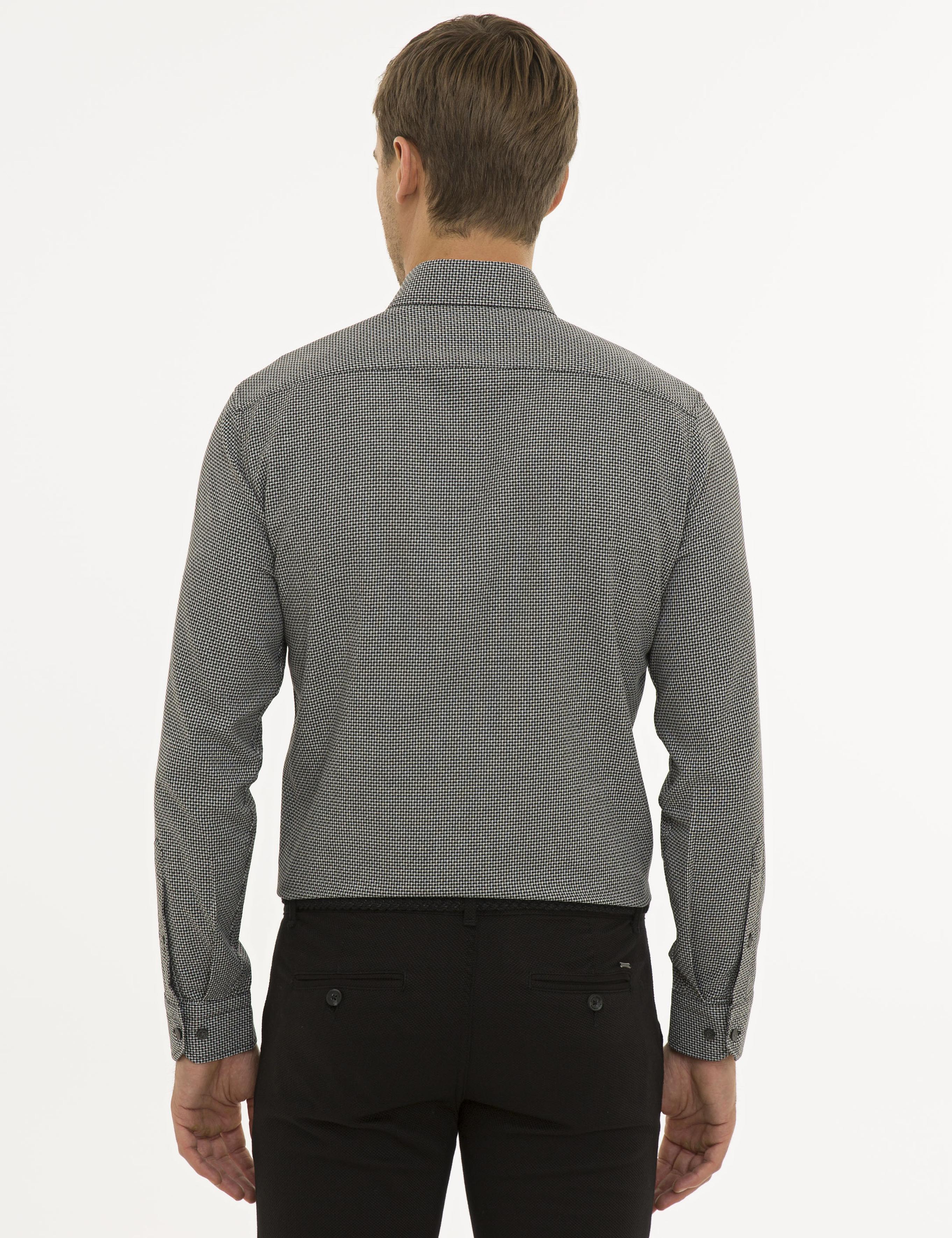 Siyah Slim Fit Gömlek