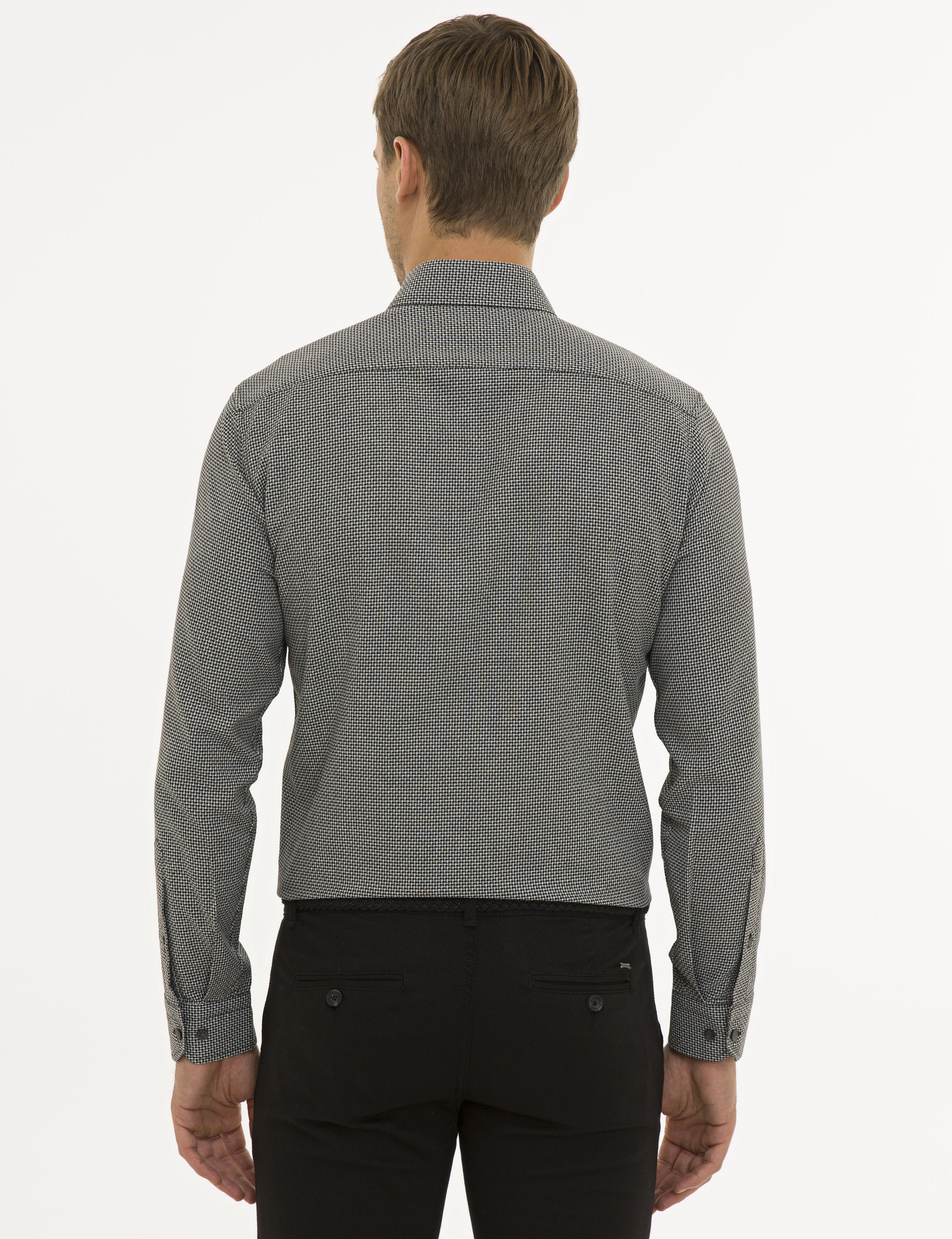 Siyah Slim Fit Gömlek