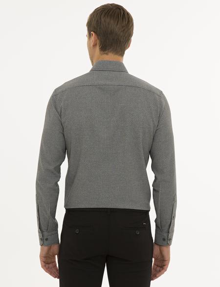 Siyah Slim Fit Gömlek - 50233538001