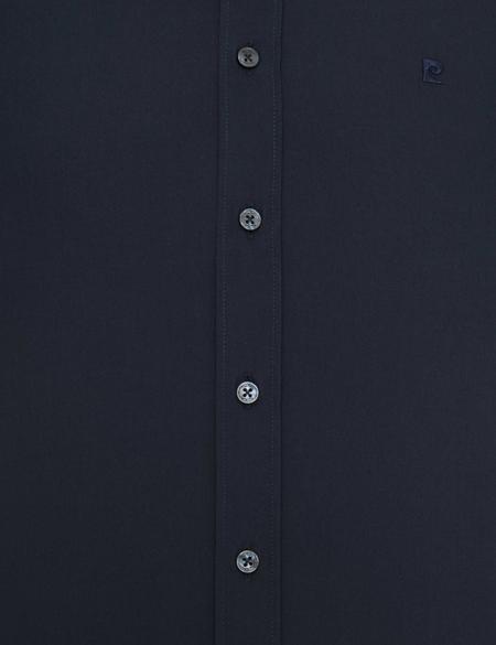 Lacivert Regular Fit Basic Gömlek - 50233544028