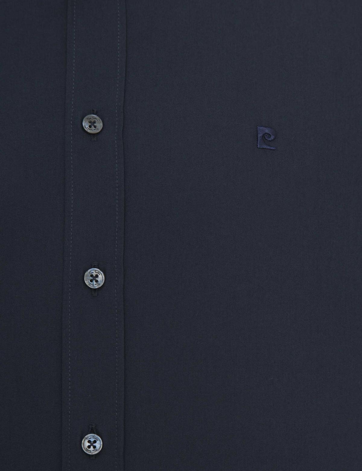 Lacivert Regular Fit Basic Gömlek - 50233544028