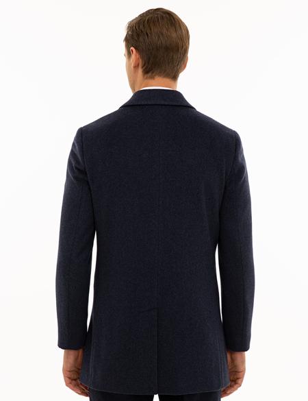 İndigo Ekstra Slim Fit Kaban - 50230243035