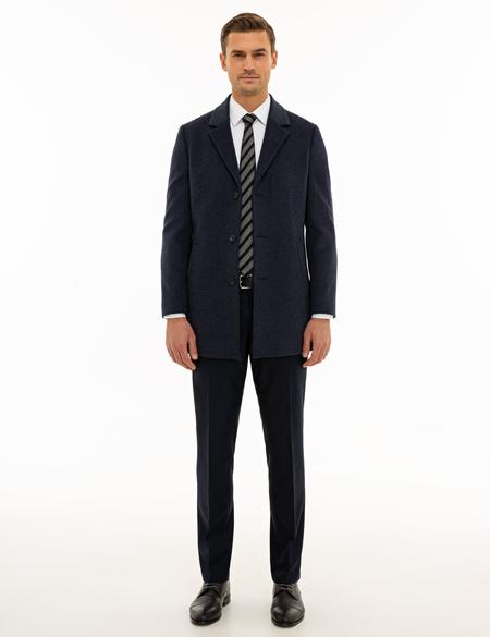 İndigo Ekstra Slim Fit Kaban - 50230243035