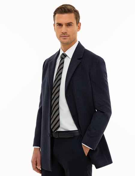 İndigo Ekstra Slim Fit Kaban - 50230243035