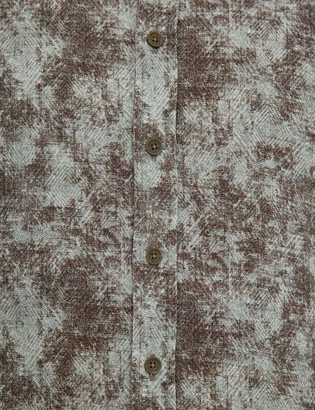 Haki Slim Fit Uzun Kollu Gömlek - 50229512010