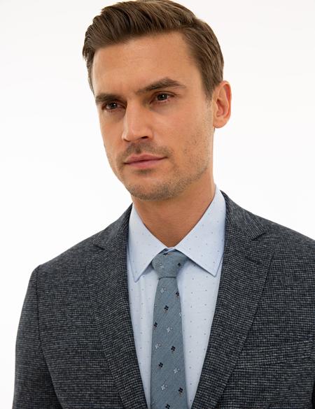 Lacivert Slim Fit Ceket - 50213699086