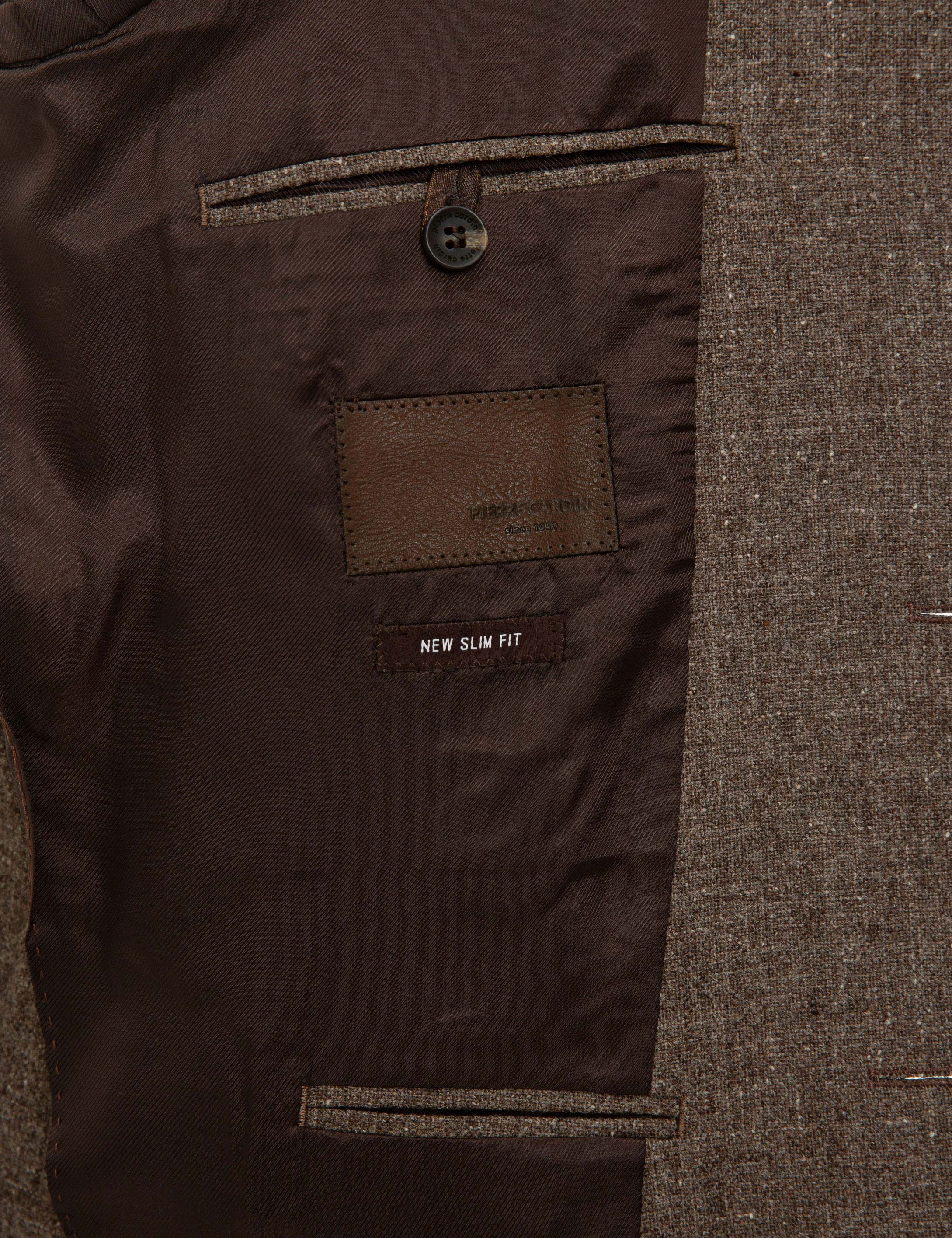 Kahverengi Ex. Slim Fit Ceket