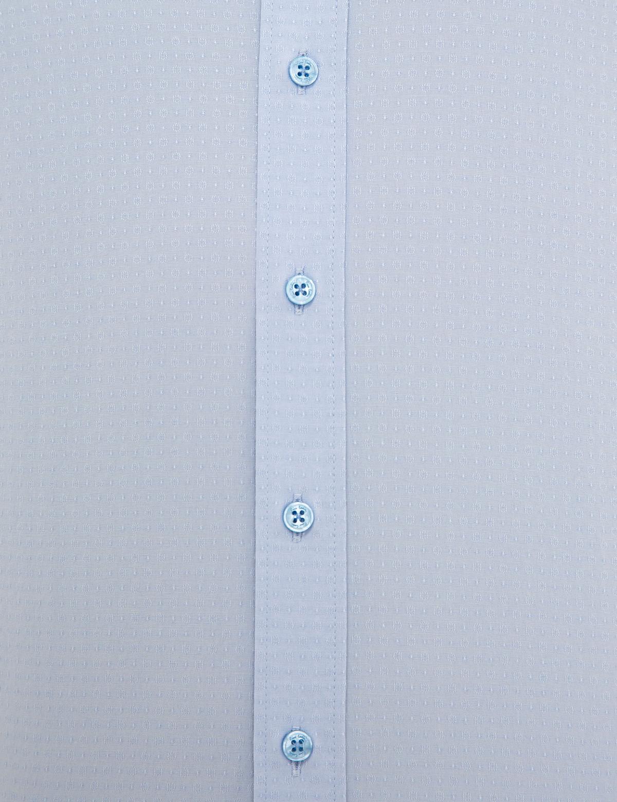 Mavi Slim Fit Armürlü Gömlek - 50233529010