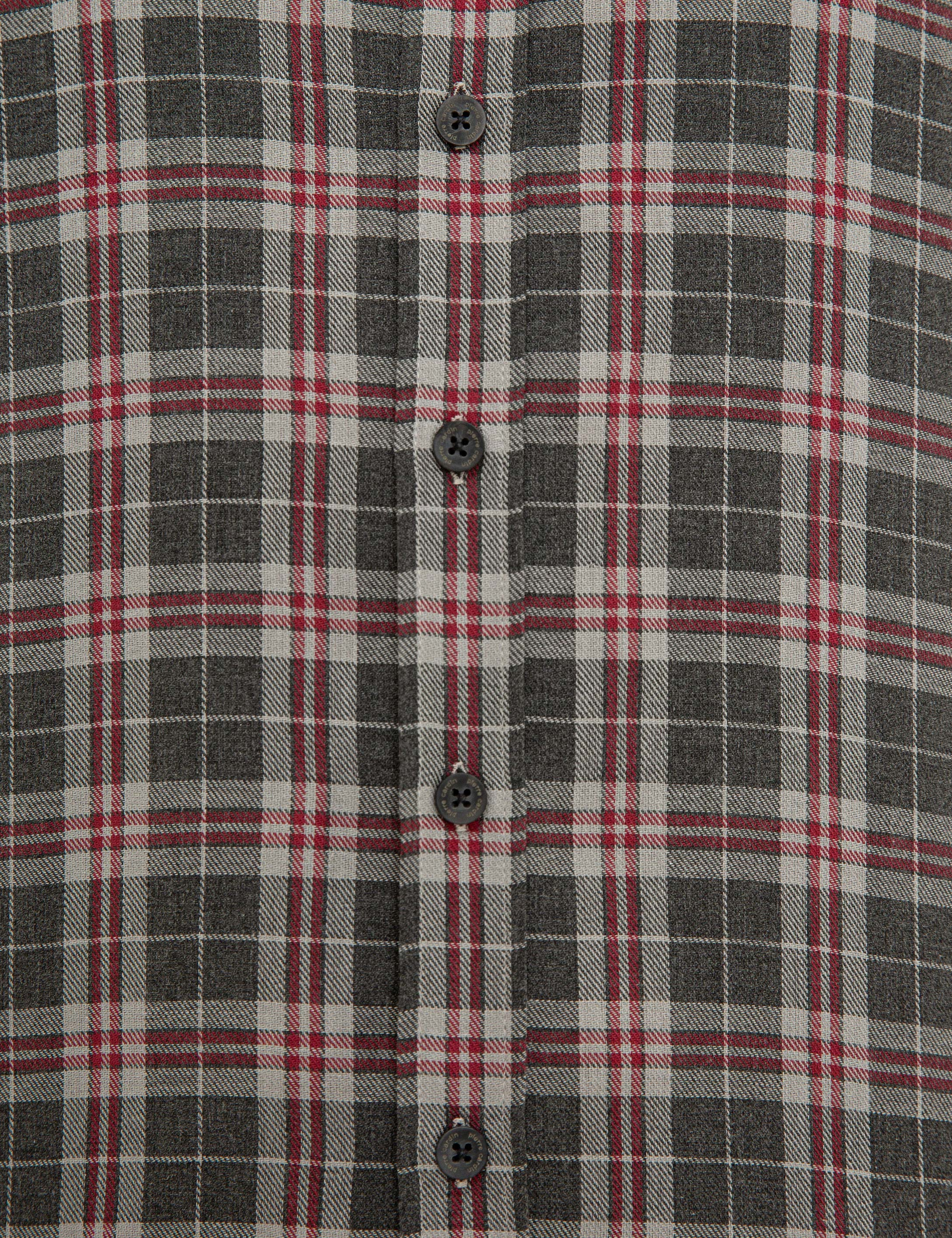 Antrasit Slim Fit Gömlek