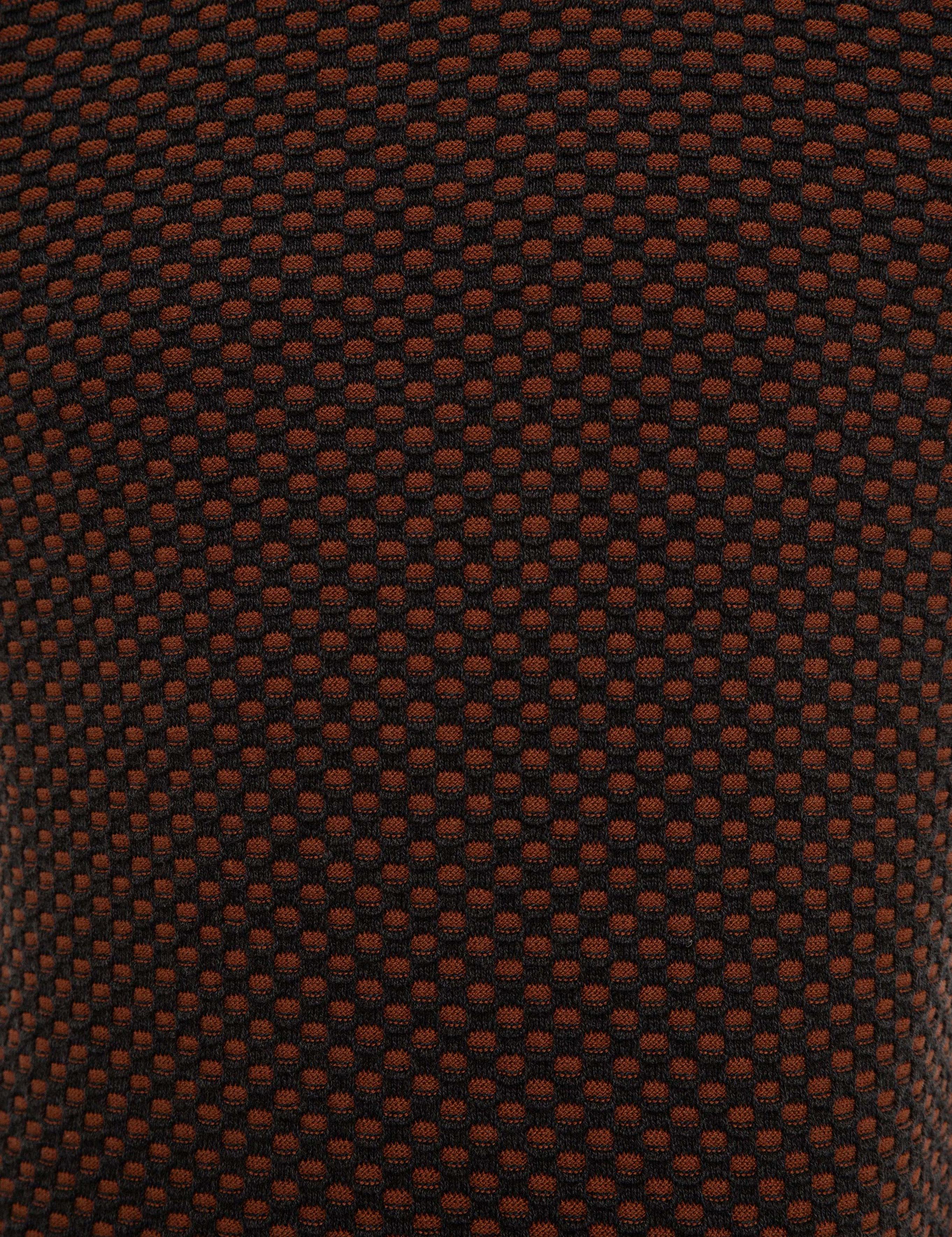 Antrasit Melanj Slim Fit Triko Kazak