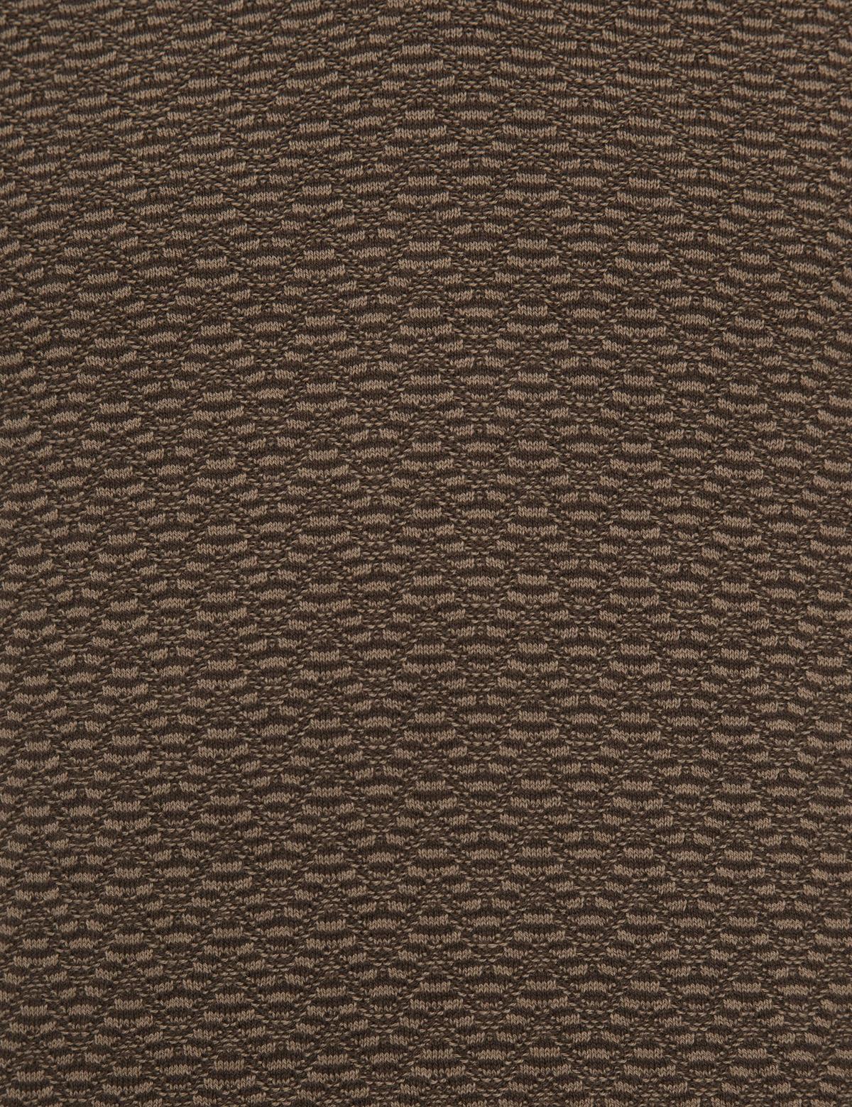 Koyu Kahverengi Slim Fit Triko Kazak - 50233718017