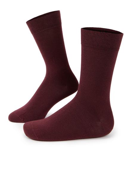 Bordo Çorap - 50234403007