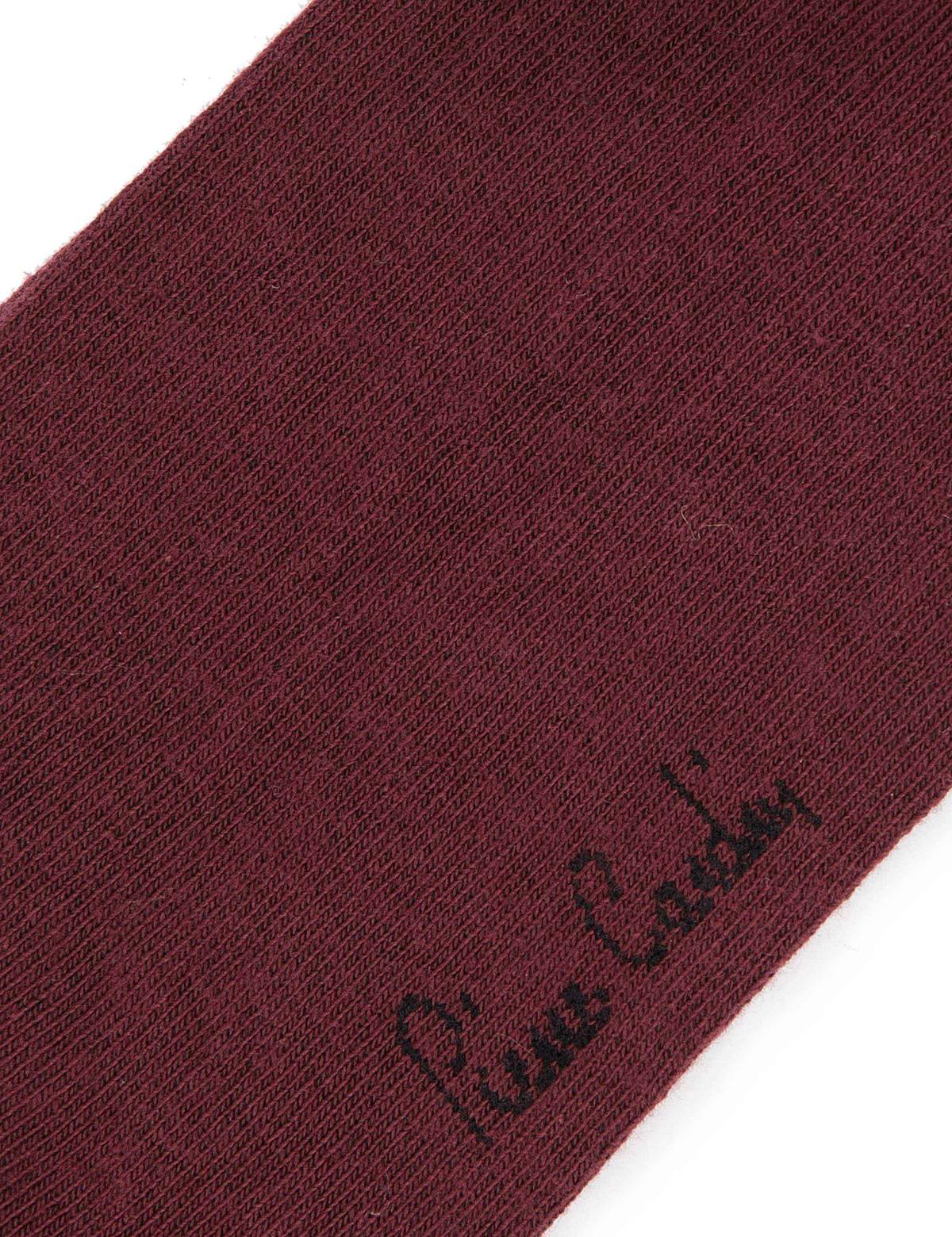Bordo Çorap - 50234403007