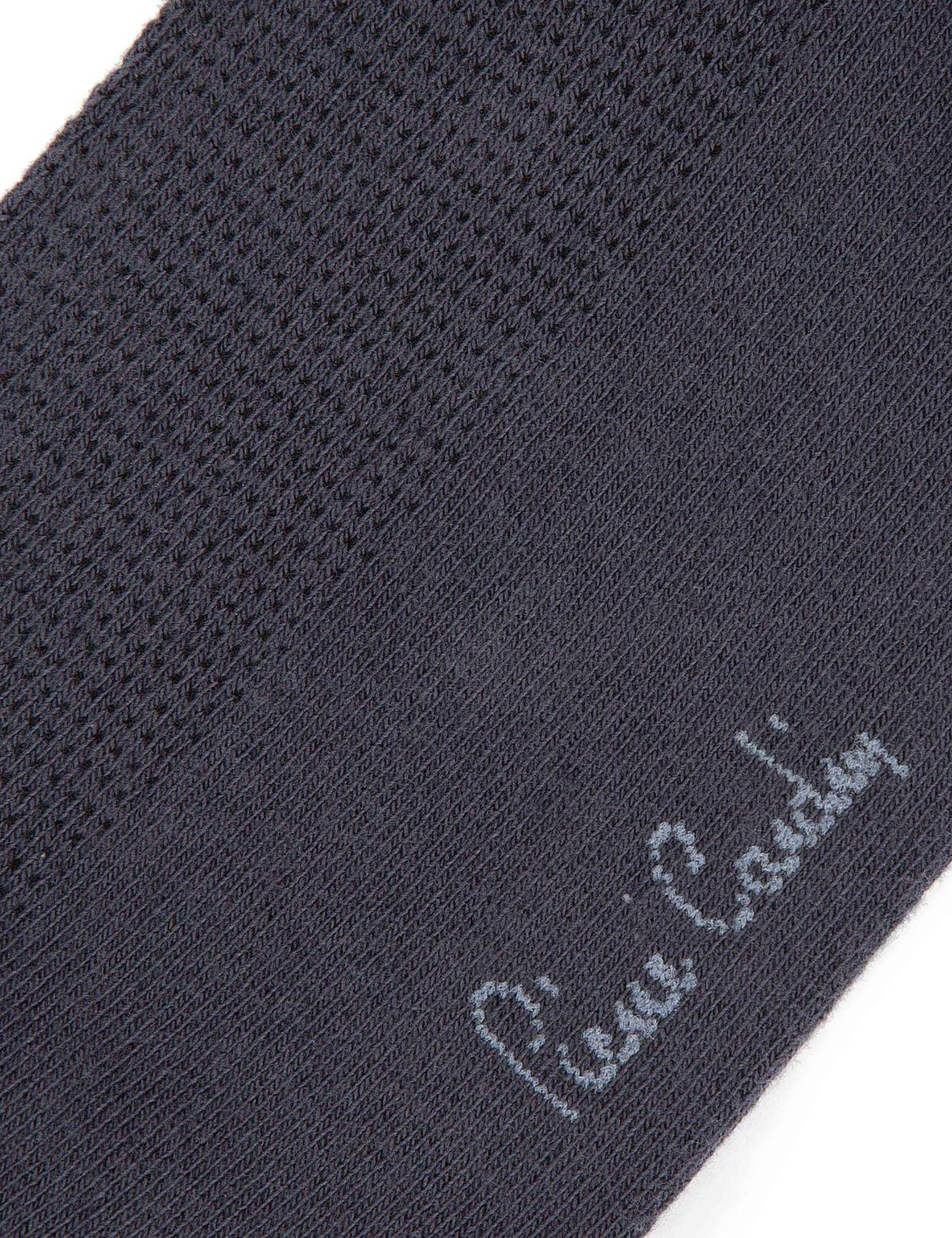 Erkek Antrasit Düz Soket Çorap - 50234404002