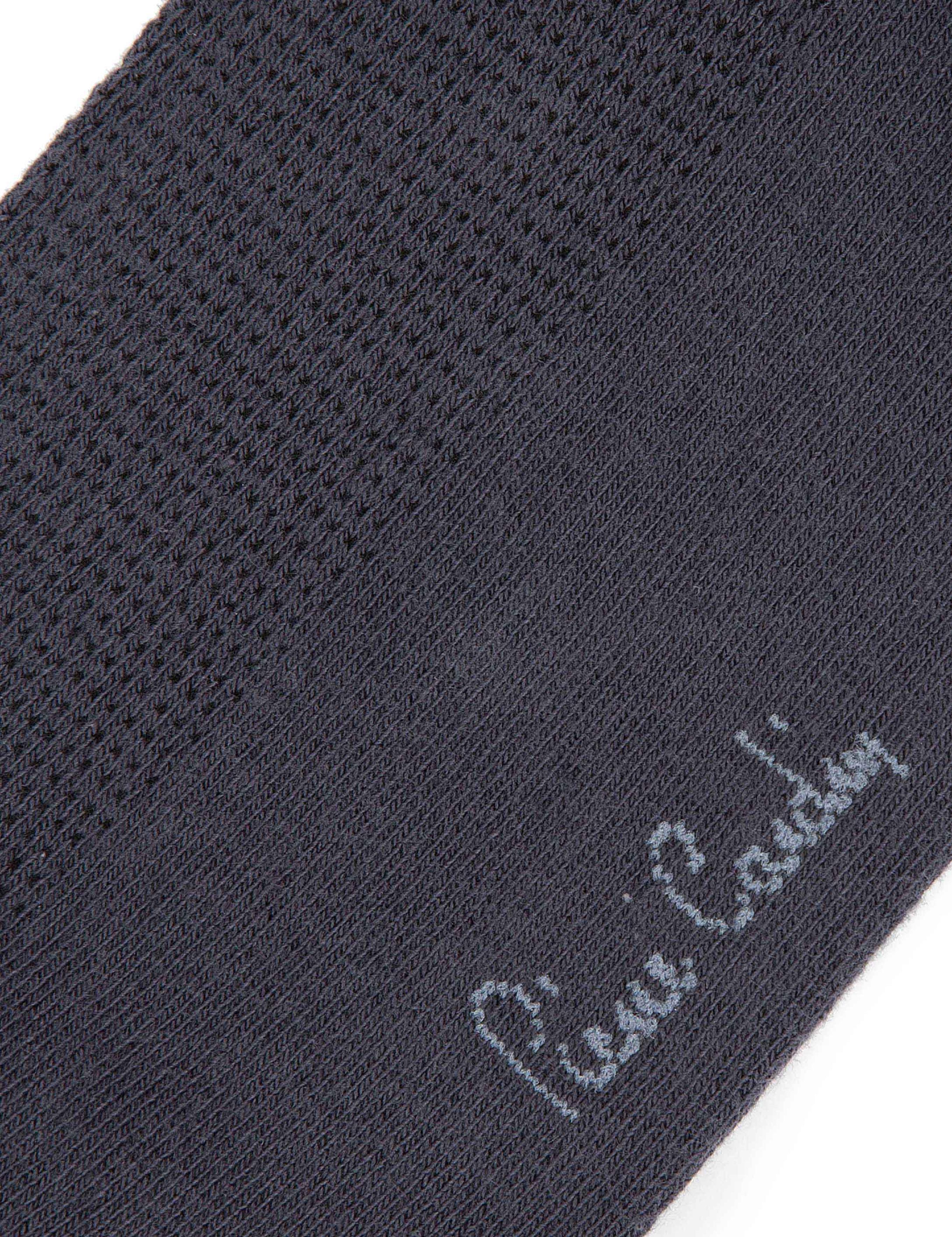 Erkek Antrasit Düz Soket Çorap