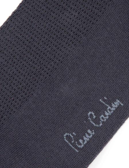 Erkek Antrasit Düz Soket Çorap - 50234404002