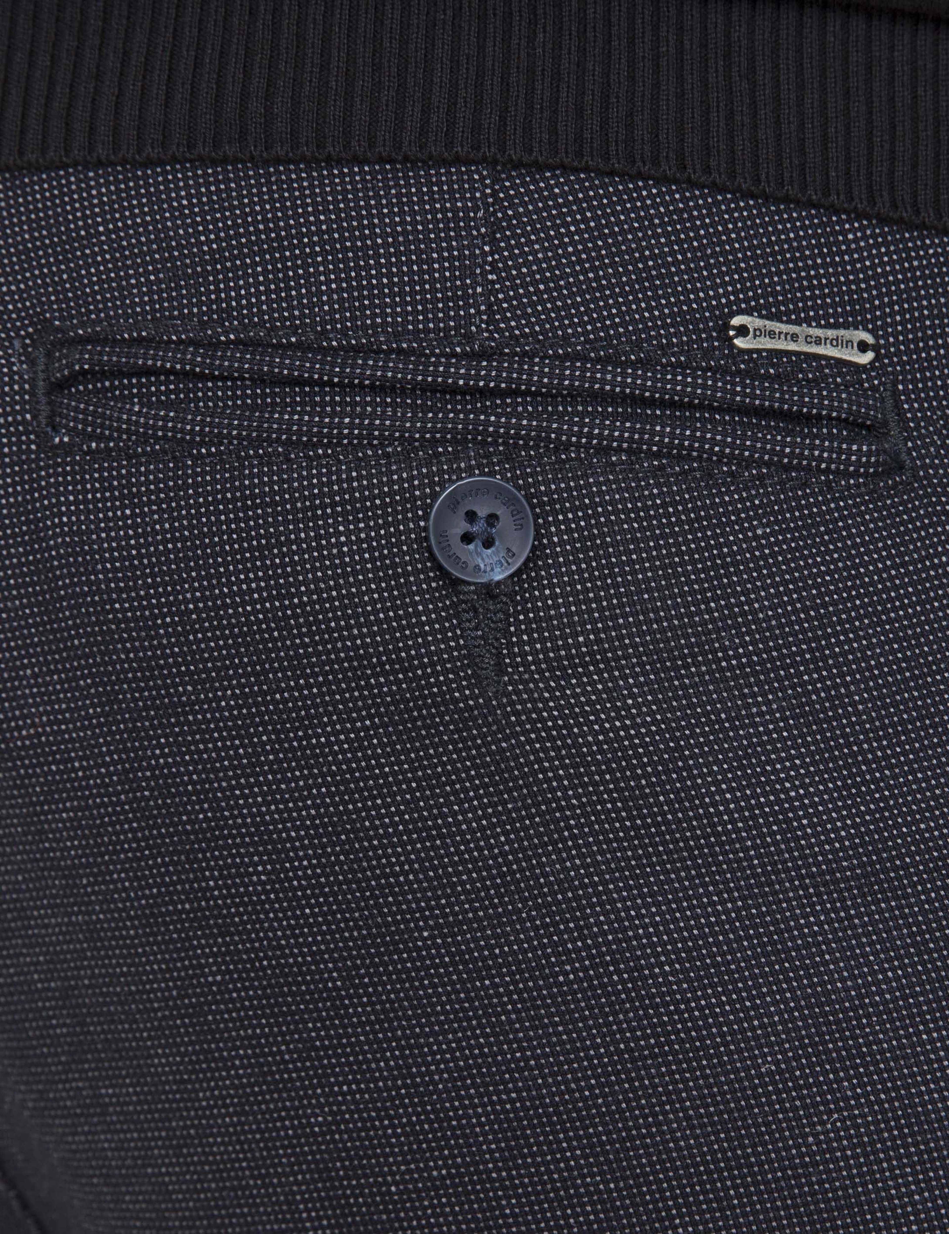Lacivert Slim Fit Chino Pantolon - Image 4