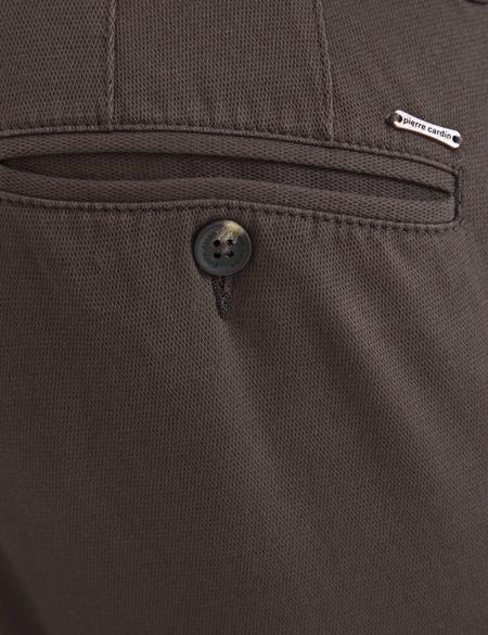 Kahverengi Slim Fit Chino Pantolon - 50234043140