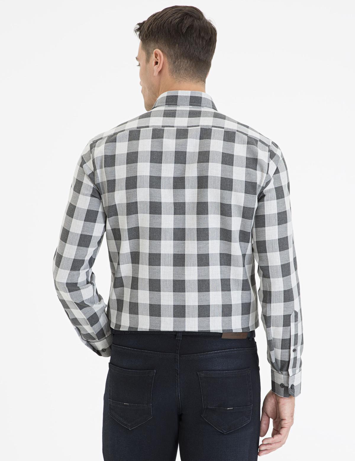 Siyah Slim Fit Gömlek - 50233470016