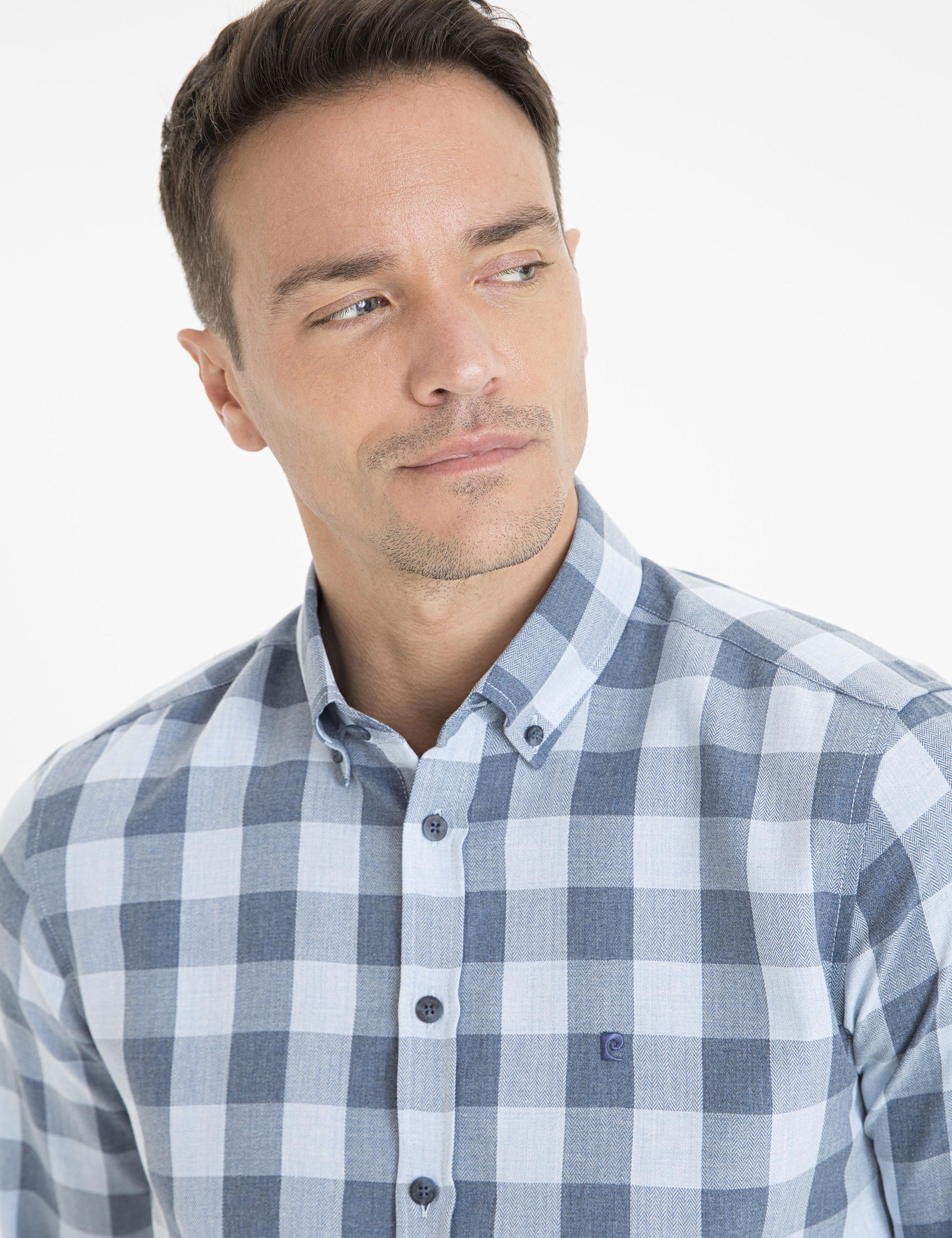 Lacivert Slim Fit Gömlek