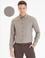 Açık Kahverengi Slim Fit Gömlek