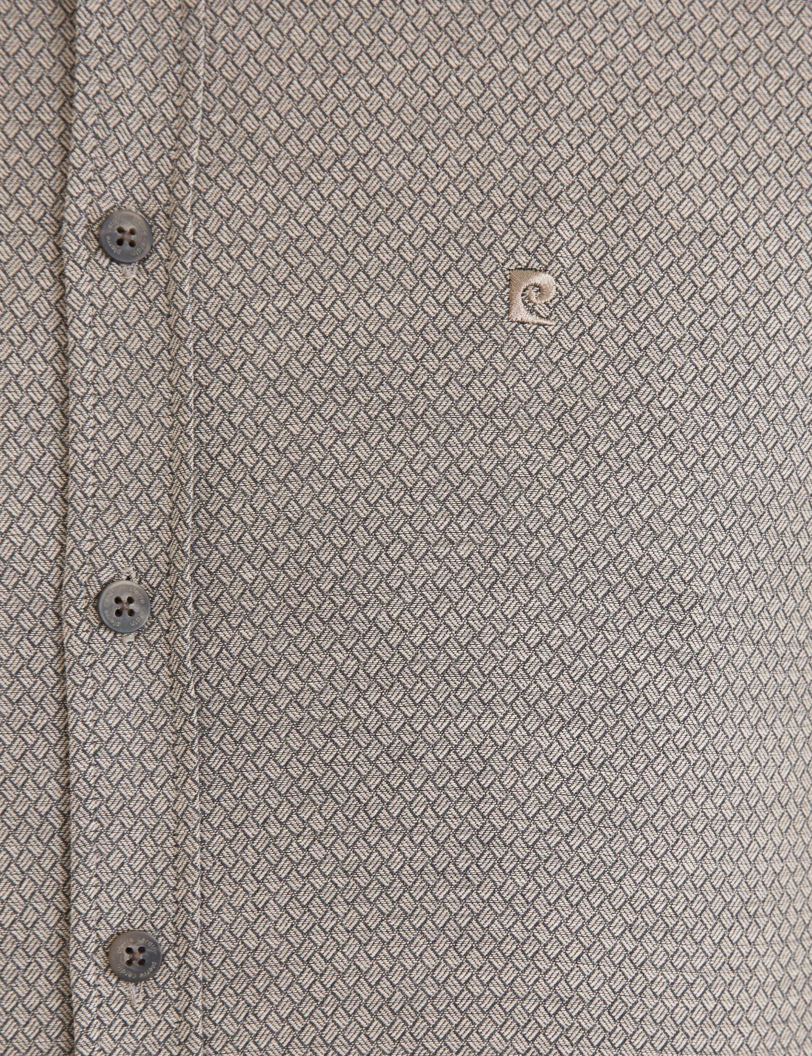 Açık Kahverengi Slim Fit Gömlek