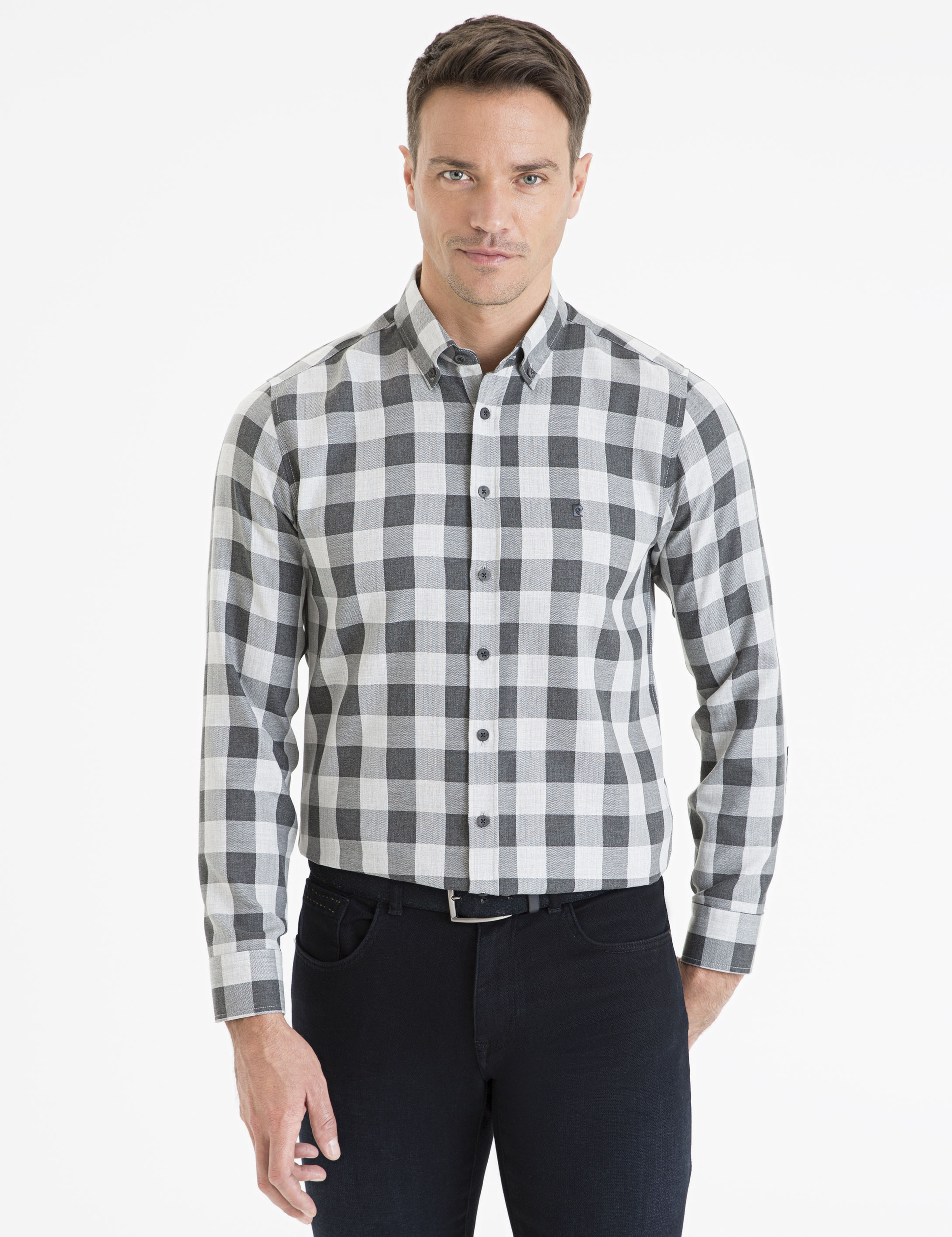 Siyah Slim Fit Gömlek - Image 1