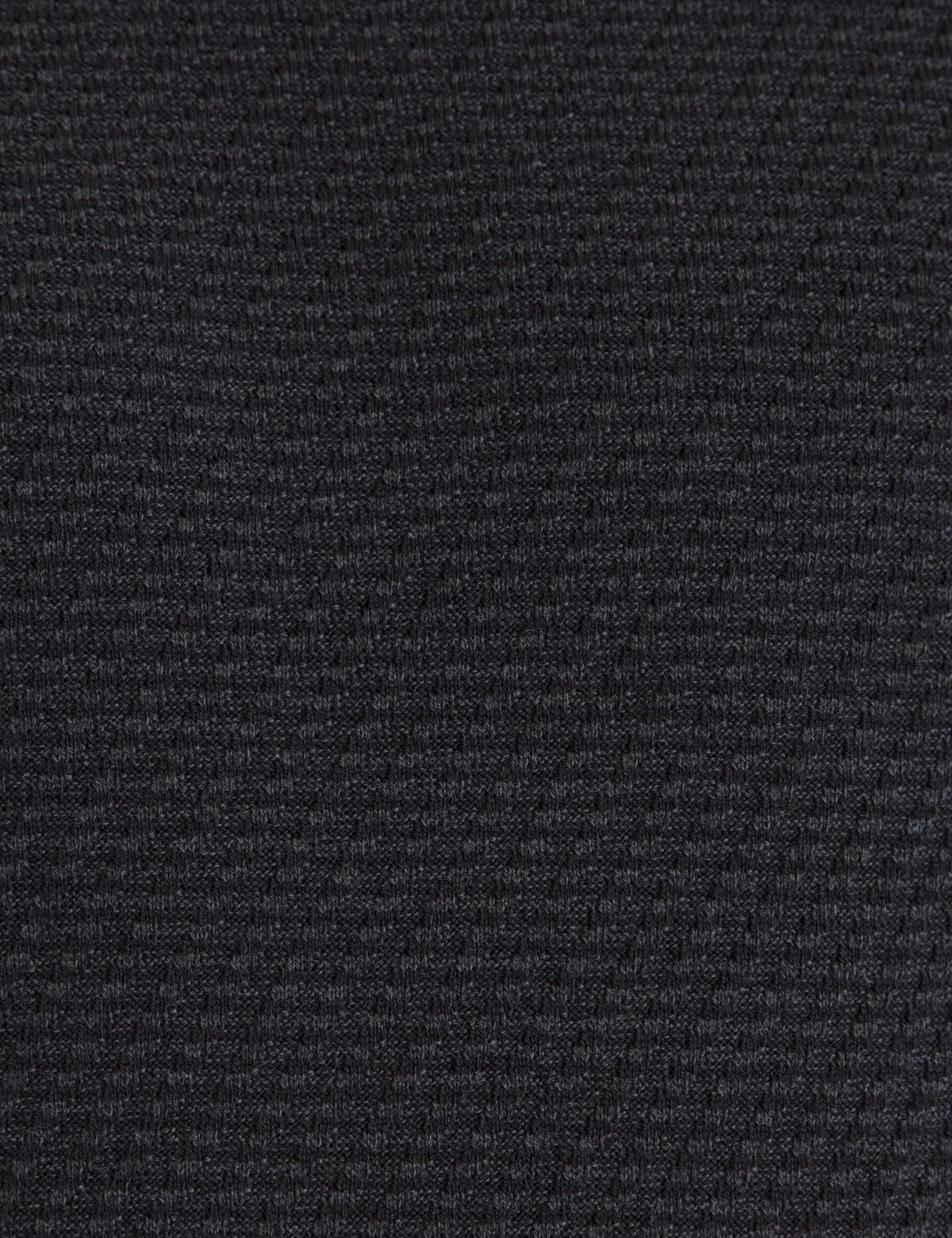 Siyah Slim Fit Triko Kazak - 50233739013