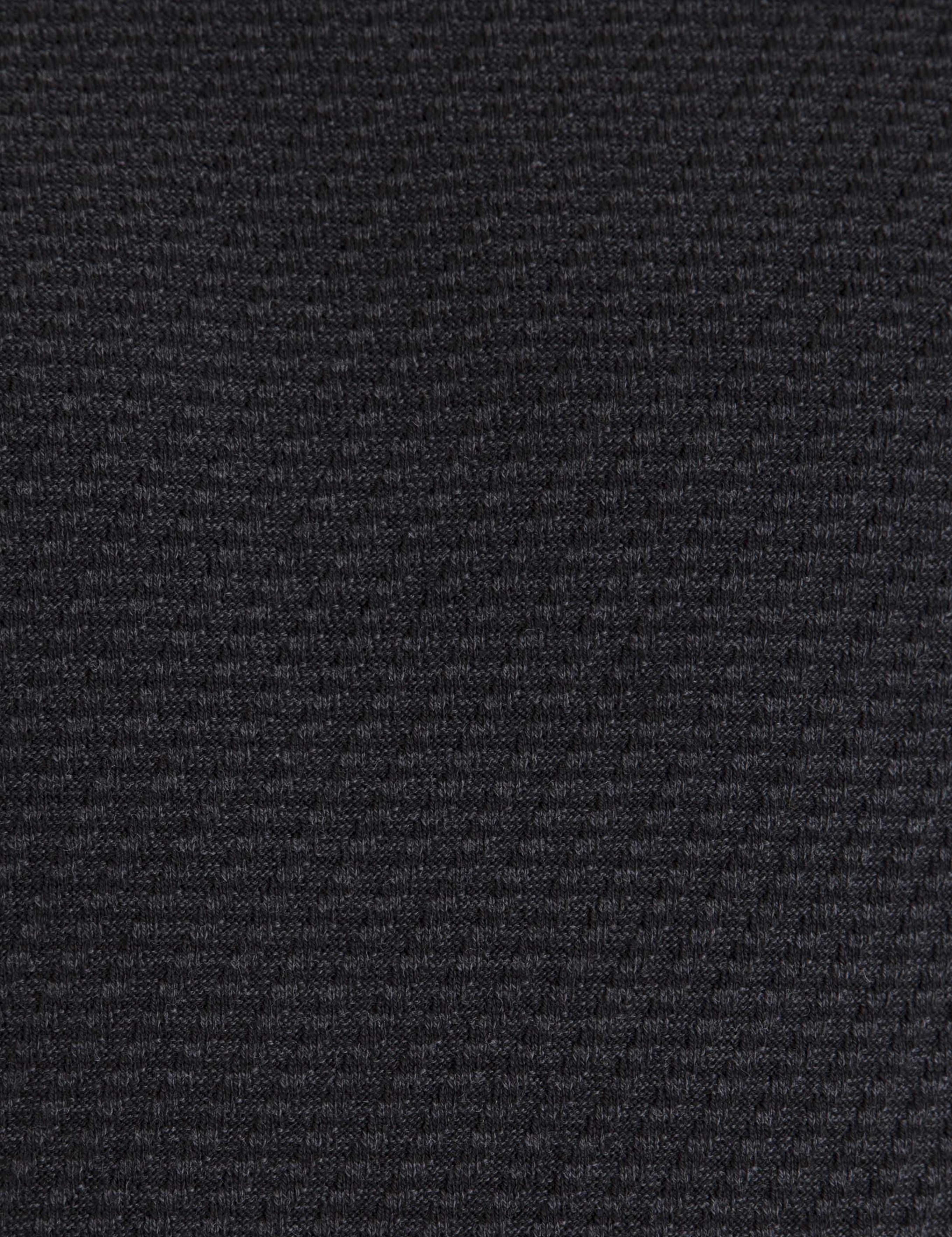 Siyah Slim Fit Triko Kazak