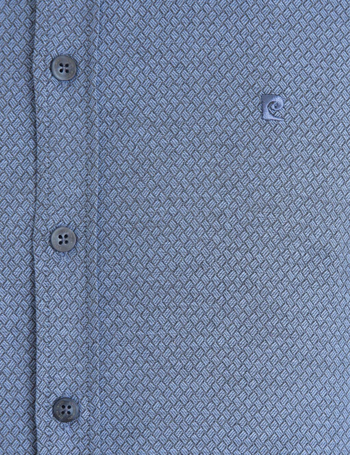 Lacivert Slim Fit Uzun Kollu Gömlek - 50233543051