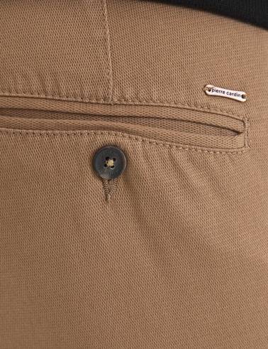 Bronz Slim Fit Kanvas Pantolon