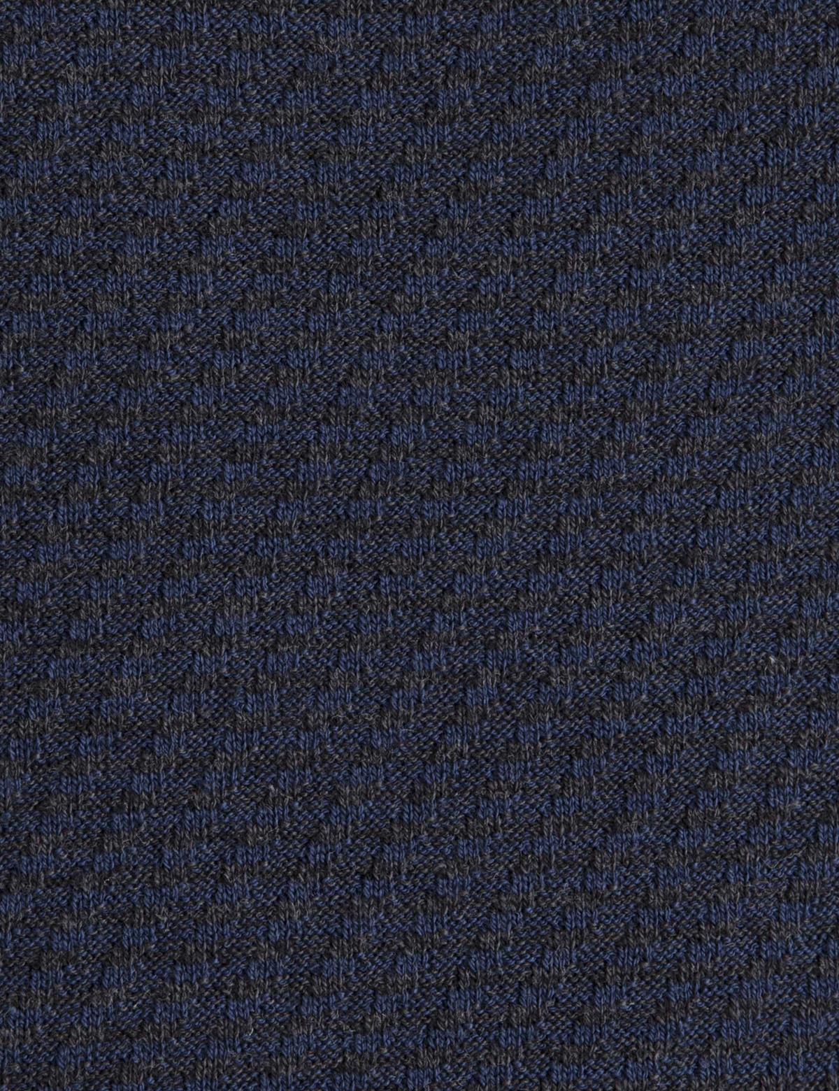 Lacivert Slim Fit Triko Kazak - 50233739003