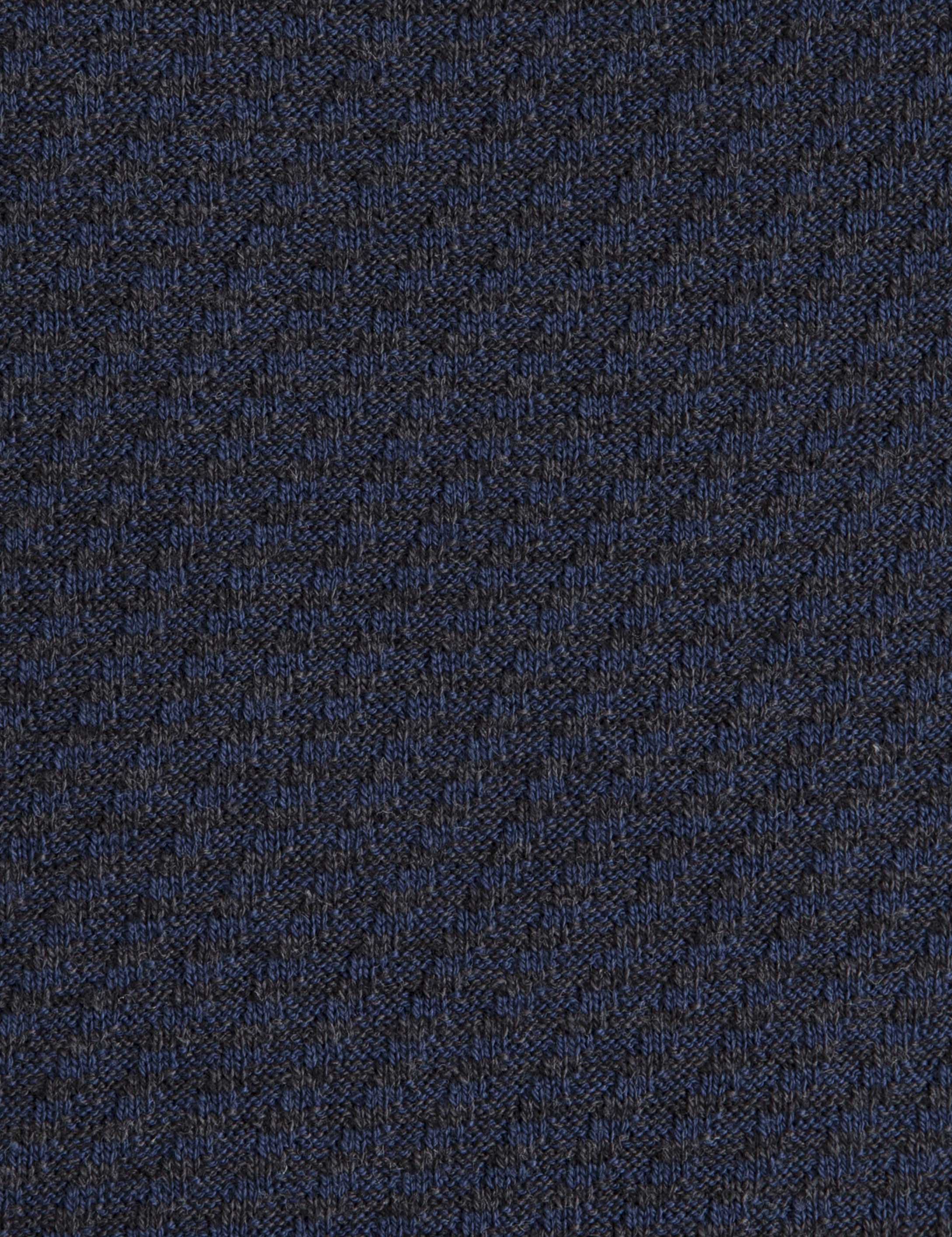 Lacivert Slim Fit Triko Kazak