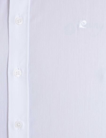 Beyaz Slim Fit Basic Gömlek - 50233539016