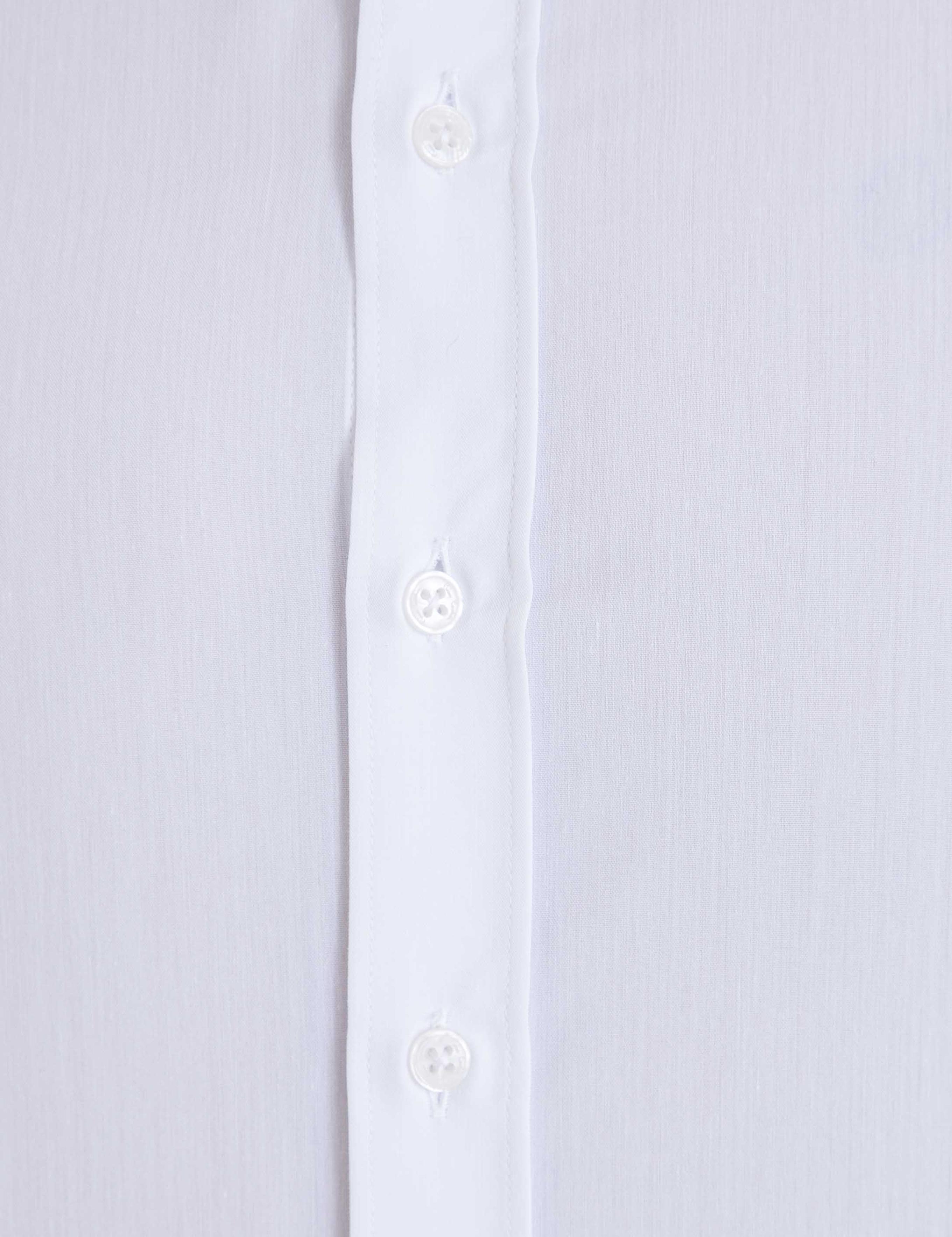 Beyaz Slim Fit Basic Gömlek