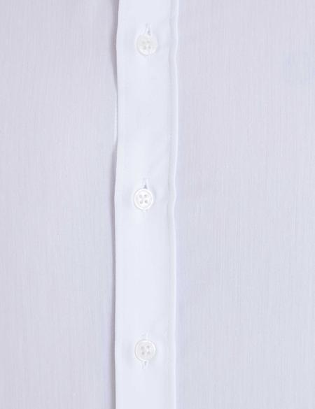 Beyaz Slim Fit Basic Gömlek - 50233539016