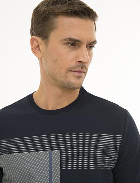 Lacivert Standart Fit Sweatshirt - 50235438001