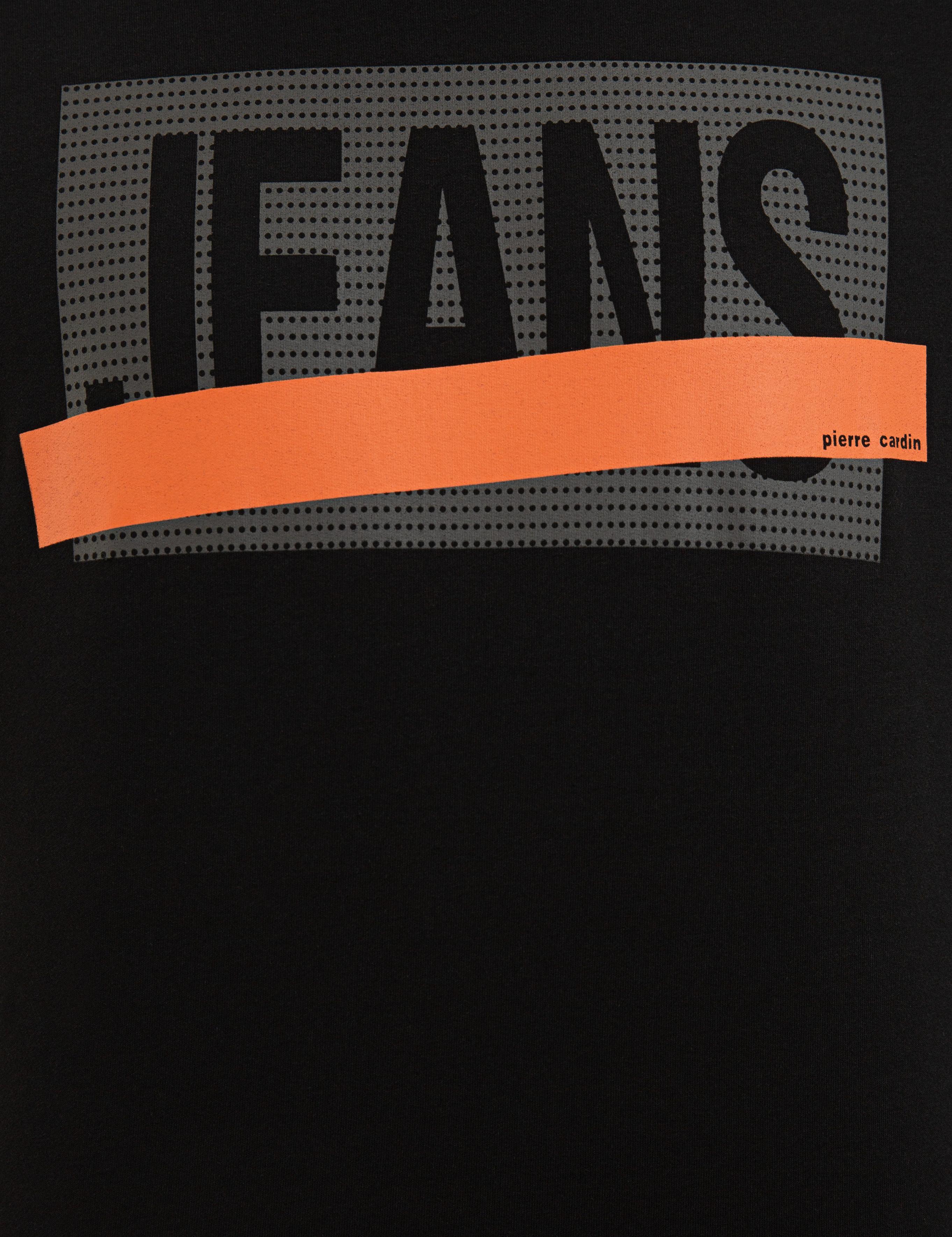 Siyah Standart Fit Sweatshirt