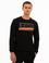 Siyah Standart Fit Sweatshirt
