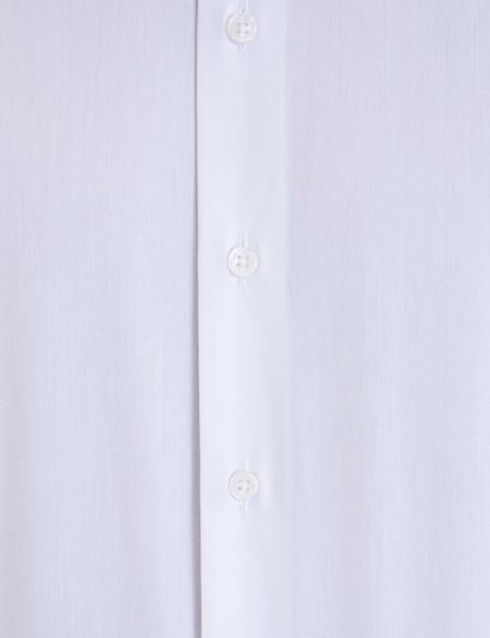 Beyaz Slim Fit Uzun Kollu Basic Gömlek - 50227788001