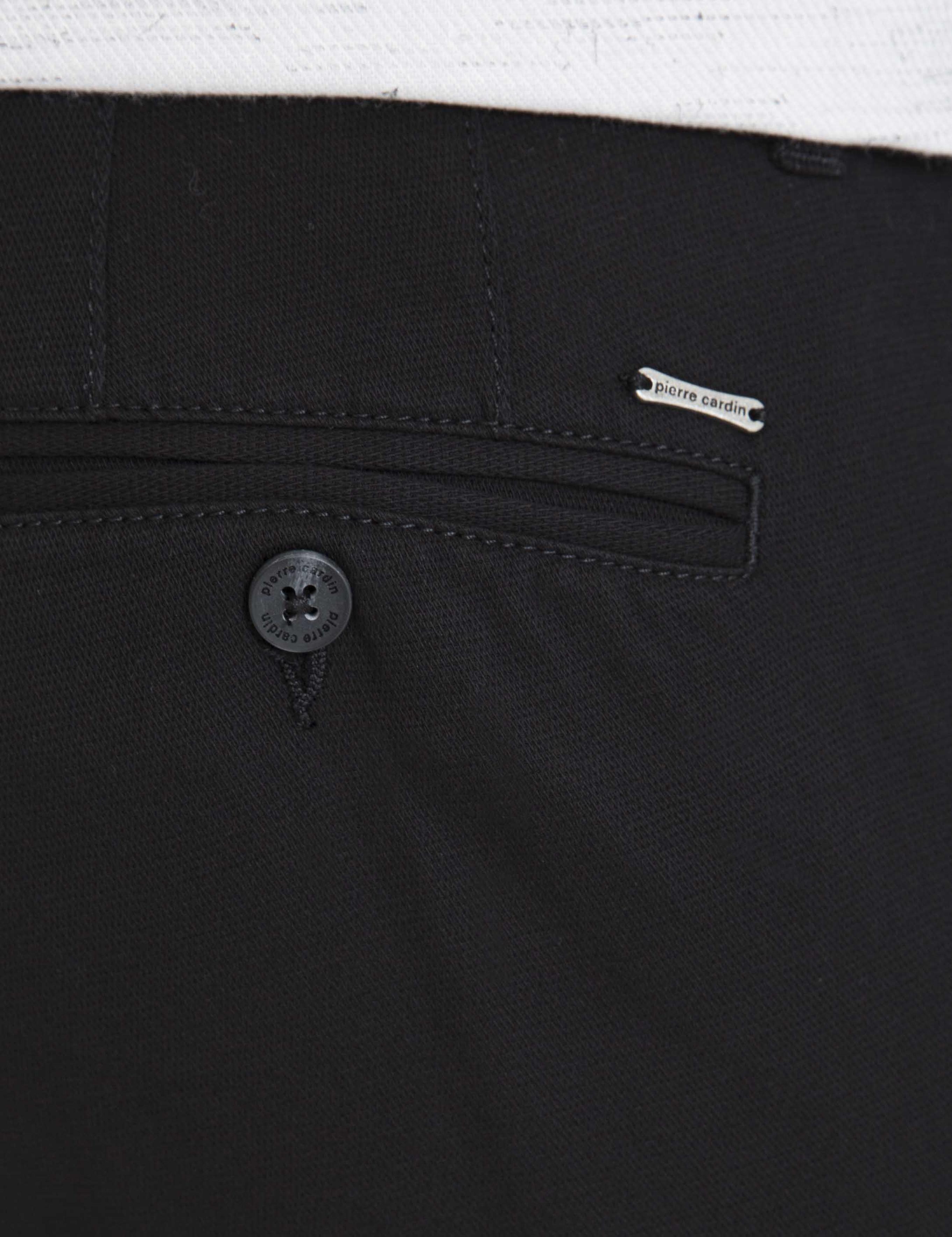 Siyah Slim Fit Chino Pantolon