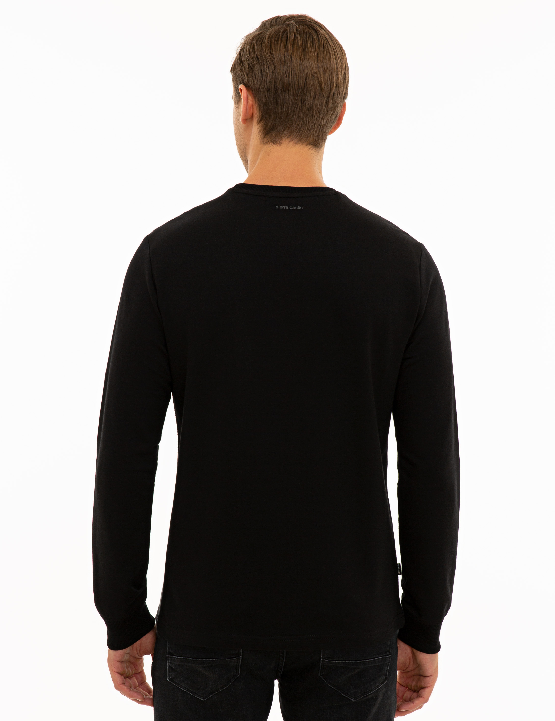 Siyah Regular Fit Sweatshirt