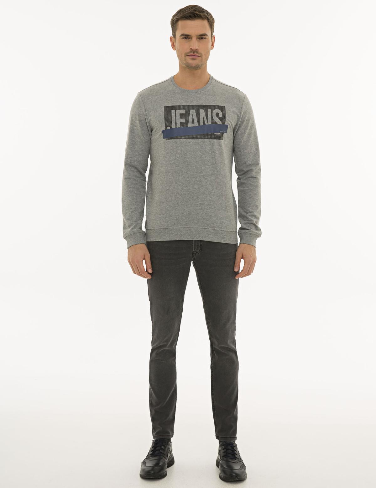 Gri Melanj Sweatshirt - 50235439013