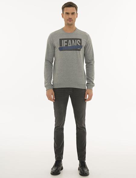 Gri Melanj Sweatshirt - 50235439013