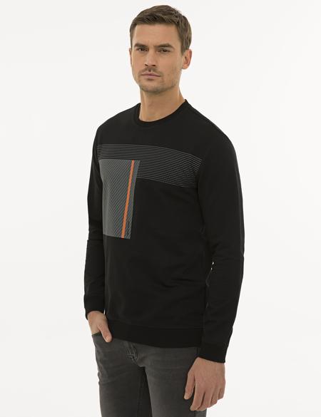 Siyah Sweatshirt - 50235438011